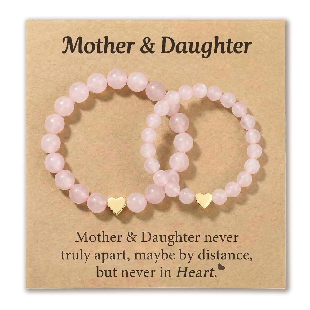 Mother Daughter Bracelets, Christmas Valentine's Day Mothers Day Gifts